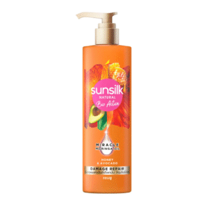 sunsilk Natural Bio Active Honey & Avocado Damage Repair Shampoo, 380ml